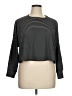 Boohoo Black 3/4 Sleeve T-Shirt Size 14 - photo 1