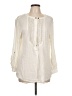 Willow & Clay 100% Rayon Ivory Long Sleeve Blouse Size L - photo 1
