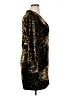 Xtaren 100% Polyester Gold Cocktail Dress Size 1X - photo 4