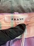 FRAME Purple Linen Pants Size 0 - photo 7