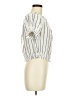 H&M Ivory Short Sleeve Blouse Size 6 - photo 4