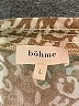 Böhme 100% Rayon Tan Long Sleeve Blouse Size L - photo 7