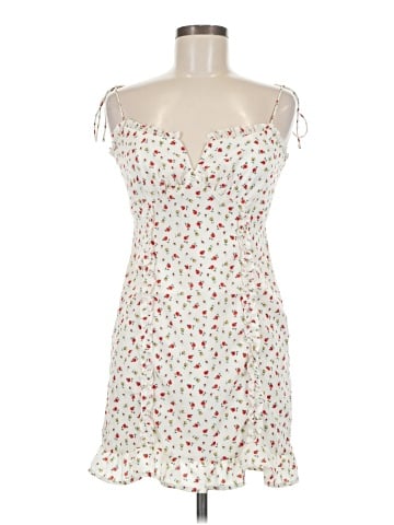Woven Pink Cocktail Dress (view 1)