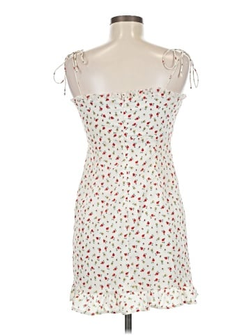 Woven Pink Cocktail Dress (view 2)
