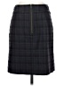 Halogen Plaid Gray Formal Skirt Size 0 - photo 2