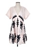 Unbranded 100% Polyester Graphic Pink Casual Dress Size S - photo 1