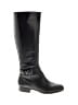 Via Spiga 100% Leather Black Boots Size 7 - photo 1