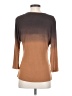 Kyra Brown 3/4 Sleeve Top Size S - photo 2