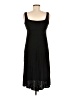 Cache Solid Black Casual Dress Size 6 - photo 2