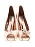 Badgley Mischka 100% Leather Ivory Gold Heels Size 10 - photo 2