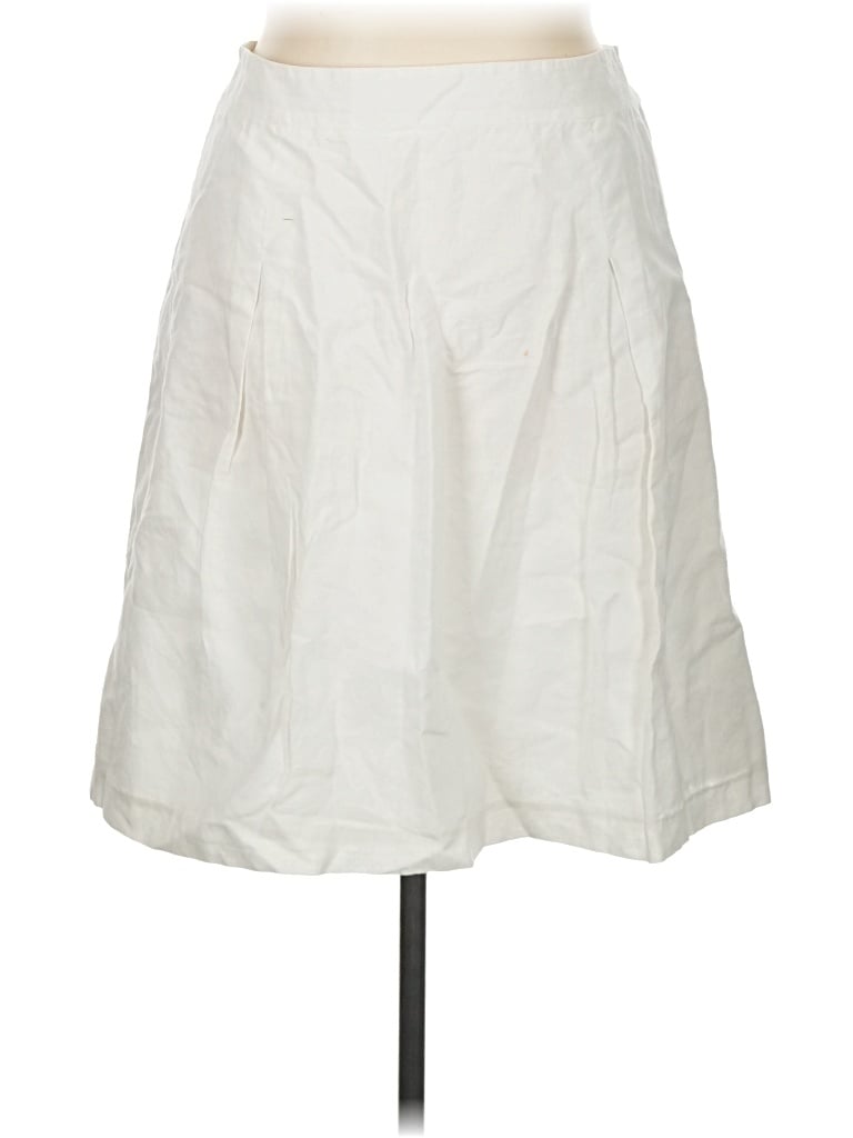 Pre-owned Apostrophe Casual Skirt In White