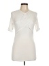 Betty Blue Ivory Short Sleeve Turtleneck Size EU 42 / US 12 - photo 1