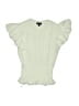 Express Ivory Short Sleeve Top Size M - photo 1
