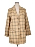 Steve Madden 100% Polyester Plaid Tan Coat Size XL - photo 1