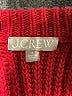 J.Crew 100% Cotton Red Pullover Sweater Size S - photo 6