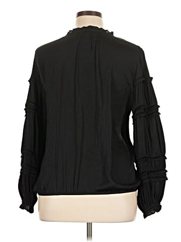 Calligraphie Long Sleeve Blouse (view 2)