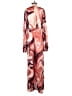 The Sang 100% Polyester Red Jumpsuit Size S - photo 2