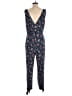 LOFT Beach Paisley Blue Jumpsuit Size S - photo 2