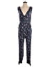 LOFT Beach Paisley Blue Jumpsuit Size S - photo 1