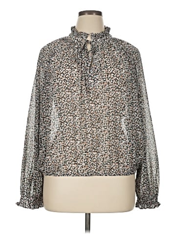 Saks Fifth Avenue Long Sleeve Blouse (view 1)