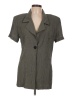 Dby 100% Polyester Gray Short Sleeve Blouse Size 13 - photo 1