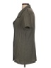 Dby 100% Polyester Gray Short Sleeve Blouse Size 13 - photo 5