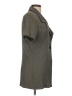 Dby 100% Polyester Gray Short Sleeve Blouse Size 13 - photo 4