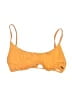 Unbranded Solid Orange Swimsuit Top Size M (estimated) - photo 1