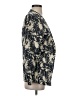 Crazy Train Print Gold Blazer Size S - photo 4