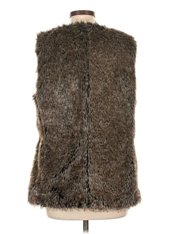 Banana Republic Faux Fur Vest (view 2)