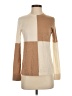 AKRIS Color Block Tan Brown Cashmere Pullover Sweater Size 4 - photo 1