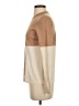 AKRIS Color Block Tan Brown Cashmere Pullover Sweater Size 4 - photo 5