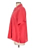 Pearl 100% Polyester Pink Short Sleeve Blouse Size L (estimated) - photo 5