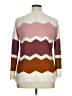 Inner Circle Inc. 100% Acrylic Chevron-herringbone Ivory Pullover Sweater Size XL - photo 2