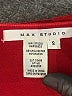 Max Studio Burgundy Cocktail Dress Size S - photo 7