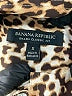 Banana Republic 100% Polyester Animal Print Brown Long Sleeve Blouse Size S - photo 7