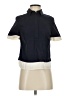 Tory Burch Color Block Blue Short Sleeve Blouse Size 0 - photo 1