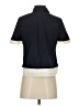 Tory Burch Color Block Blue Short Sleeve Blouse Size 0 - photo 2