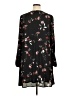 Worthington 100% Polyester Floral Black Casual Dress Size XL - photo 2