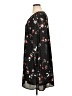 Worthington 100% Polyester Floral Black Casual Dress Size XL - photo 5
