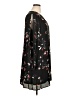 Worthington 100% Polyester Floral Black Casual Dress Size XL - photo 4