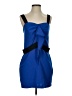 Twenty One Color Block Blue Cocktail Dress Size S - photo 1