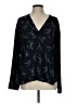 Vince. 100% Polyester Black Long Sleeve Blouse Size L - photo 1