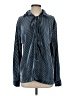 Nasty Gal Inc. Stripes Blue Long Sleeve Blouse Size 4 - photo 1