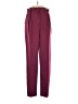 Lea & Viola Color Block Burgundy Casual Pants Size 0 - photo 1