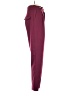 Lea & Viola Color Block Burgundy Casual Pants Size 0 - photo 4