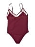 Assorted Brands Burgundy Bodysuit Size S - photo 2