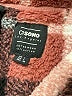 Ci Sono 100% Polyester Plaid Burgundy Coat Size L - photo 6