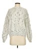 Cupcakes & Cashmere Tweed Silver Pullover Sweater Size S - photo 1