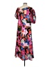 Crosby 100% Polyester Print Pink Casual Dress Size XXS - photo 2